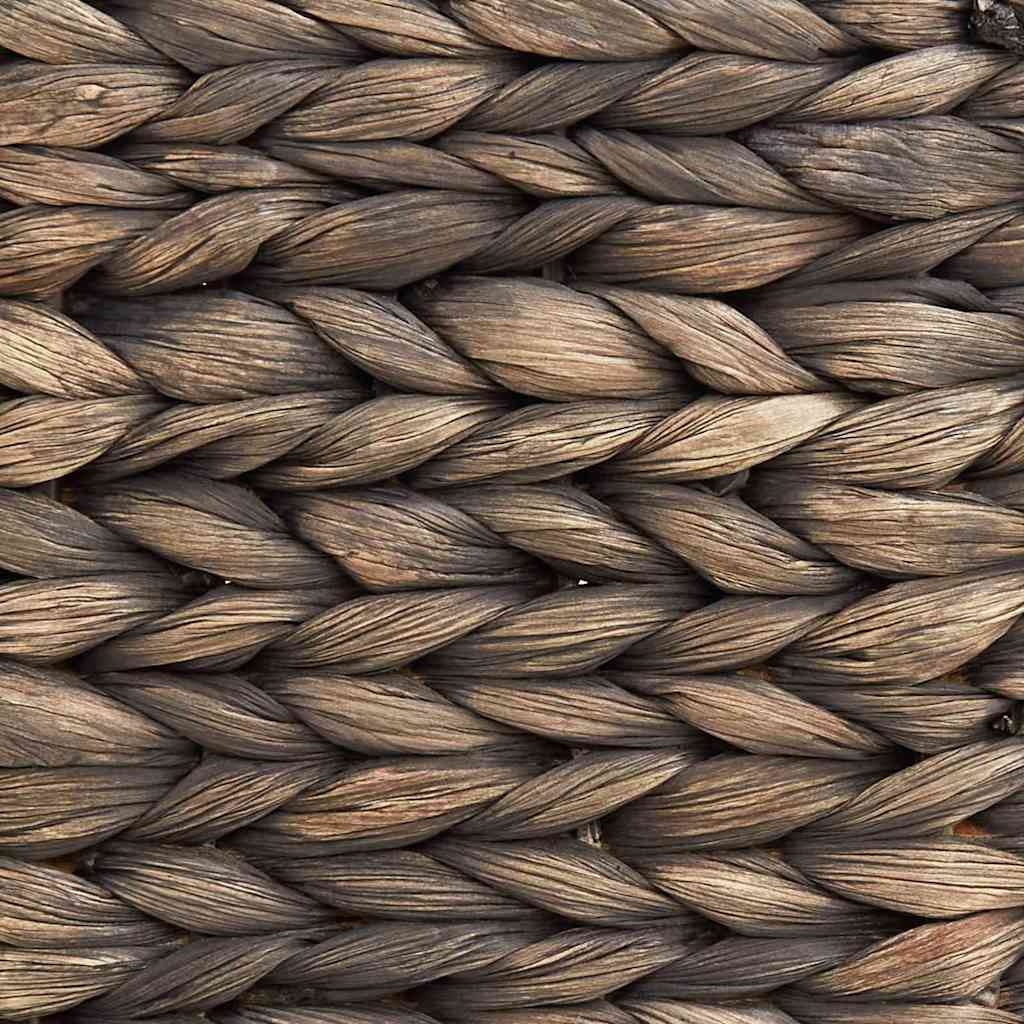 VidaXL Kerstboomkraag Zwart 60 x 60 x 22 cm Waterhyacint