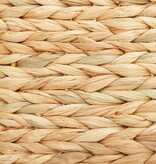 VidaXL Kerstboomkraag Bruin 105 x 105 x 28 cm Waterhyacint