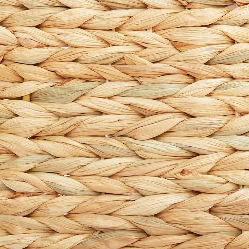 VidaXL Kerstboomkraag Bruin 90 x 90 x 28 cm Waterhyacint