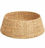 VidaXL Kerstboomkraag Bruin 75 x 75 x 25 cm Waterhyacint