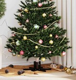 VidaXL Kerstboomstandaard 1.73 Zwart 49 x 49 x 15,5 cm Staal