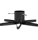 VidaXL Kerstboomstandaard 1.73 Zwart 49 x 49 x 15,5 cm Staal