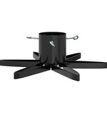 VidaXL Kerstboomstandaard 1.73 Zwart 49 x 49 x 15,5 cm Staal