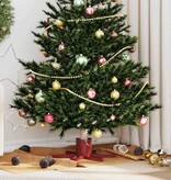 VidaXL Kerstboomstandaard 1.73 Rood 49 x 49 x 15,5 cm Staal