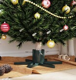 VidaXL Kerstboomstandaard 1.73 Groen 49 x 49 x 15,5 cm Staal