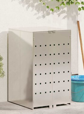 VidaXL Afvalcontaineropslag met gasliftdeksel voor 240L container