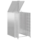 VidaXL Afvalcontaineropslag met gasliftdeksel voor 240L container