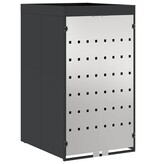 VidaXL Afvalcontaineropslag met plantenbakdak voor 240L container