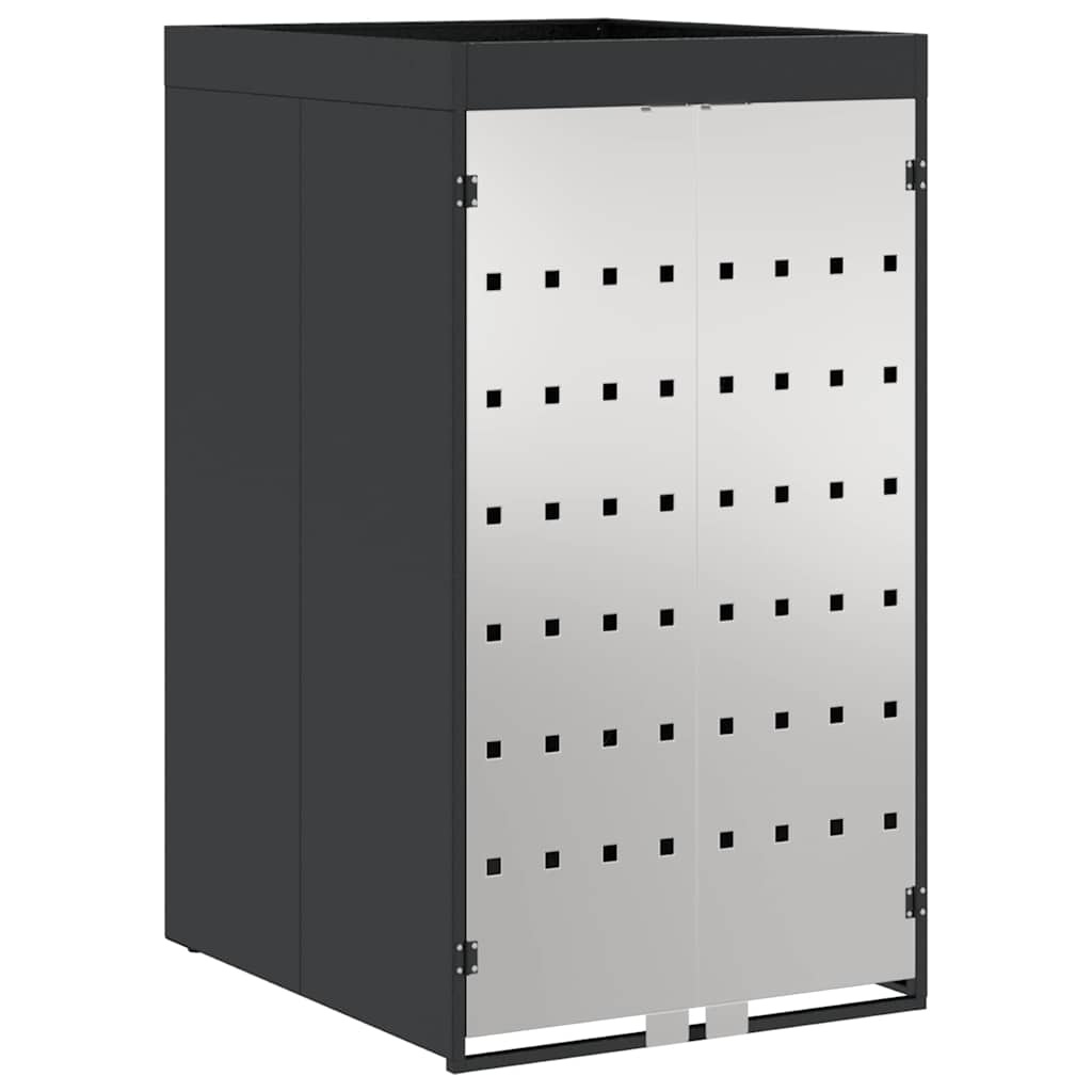 VidaXL Afvalcontaineropslag met plantenbakdak voor 240L container