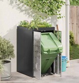 VidaXL Afvalcontaineropslag met plantenbakdak voor 240L container