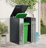 VidaXL Afvalcontaineropslag met gasliftdeksel voor 240L container