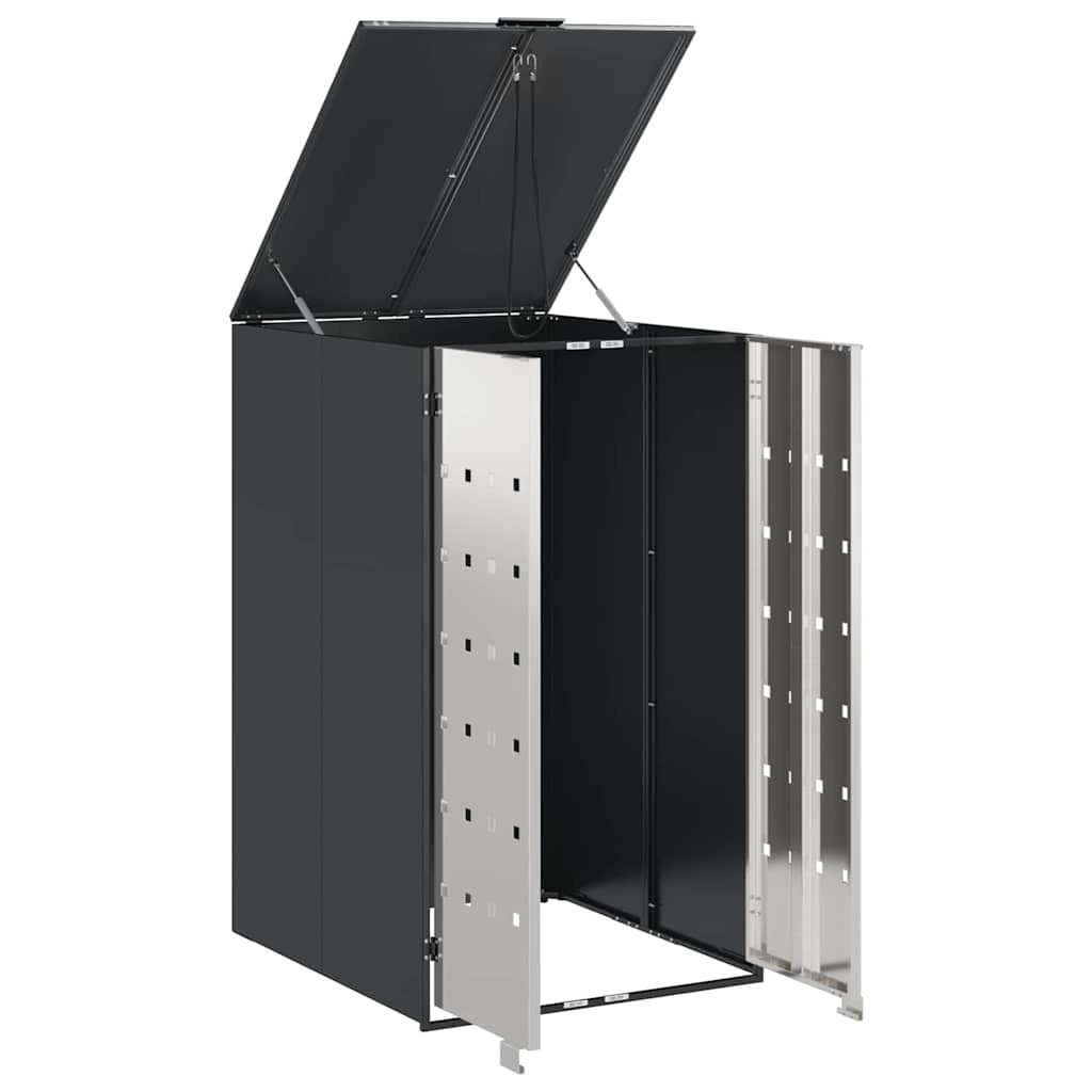 VidaXL Afvalcontaineropslag met gasliftdeksel voor 240L container