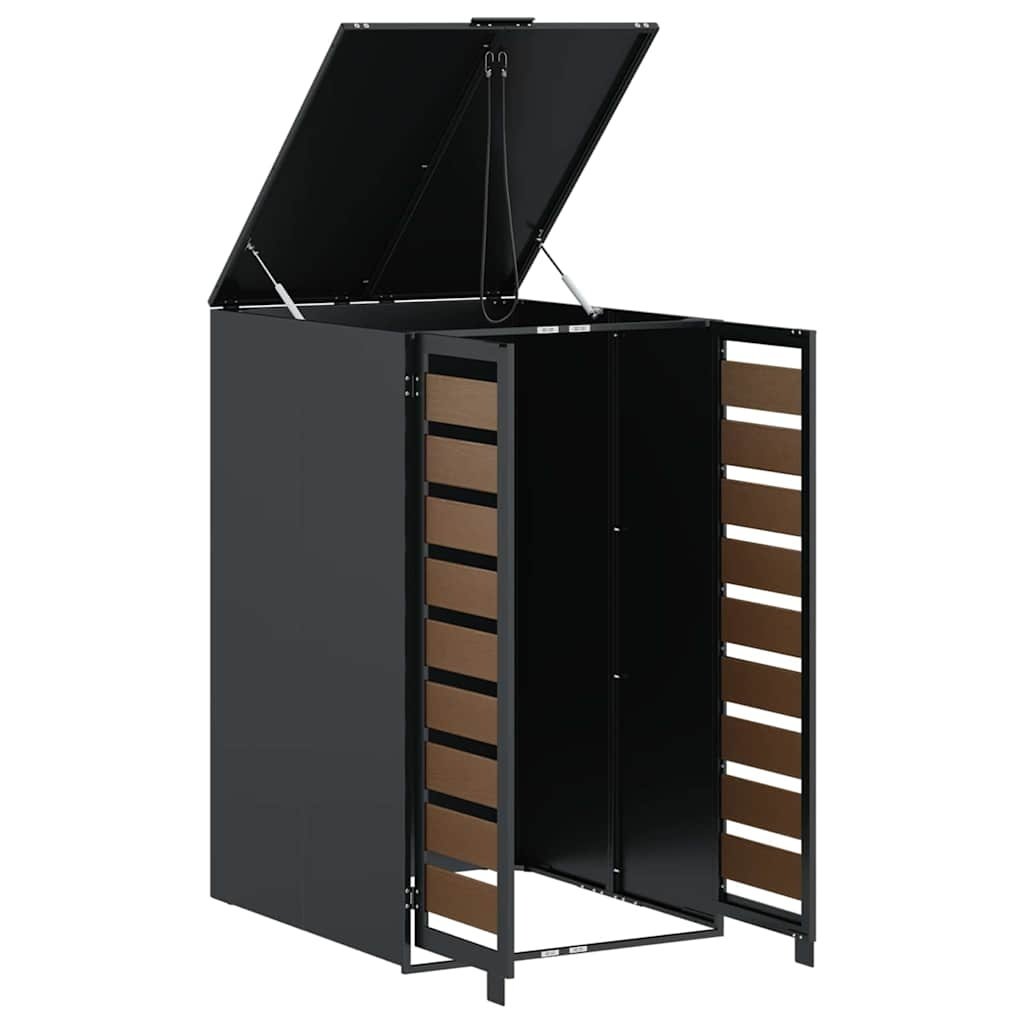 VidaXL Afvalcontaineropslag met gasliftdeksel voor 240L container