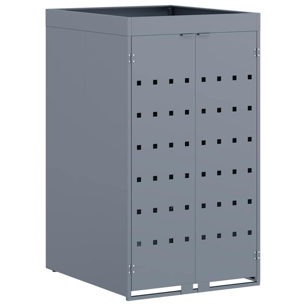 VidaXL Zwenkwagen Opslag met Plantenbakdak voor Enkel 240L Bak