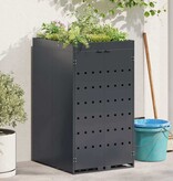 VidaXL Zwenkwagen Opslag met Plantenbakdak voor Enkel 240L Bak