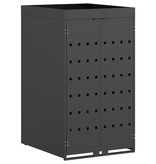 VidaXL Zwenkwagen Opslag met Plantenbakdak voor Enkel 240L Bak