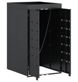 VidaXL Zwenkwagen Opslag met Plantenbakdak voor Enkel 240L Bak