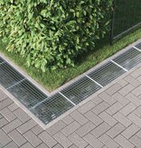 VidaXL Rooster Zilver 50 x 35 x 2 cm Warmgedipt Gegalvaniseerd Staal