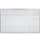 VidaXL Rooster Zilver 30 x 30 x 2 cm Warmgedipt Gegalvaniseerd Staal