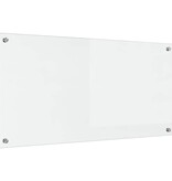 VidaXL Keuken Achterwand Doorzichtig 100 x 50 x 0,8 cm gehard glas