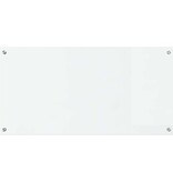 VidaXL Keuken Achterwand Doorzichtig 100 x 50 x 0,8 cm gehard glas