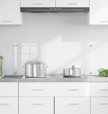VidaXL Keuken Achterwand Doorzichtig 100 x 40 x 0,8 cm gehard glas