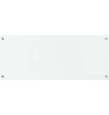 VidaXL Keuken Achterwand Doorzichtig 100 x 40 x 0,8 cm gehard glas