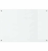 VidaXL Keuken Achterwand Doorzichtig 90 x 60 x 0.8 cm gehard glas