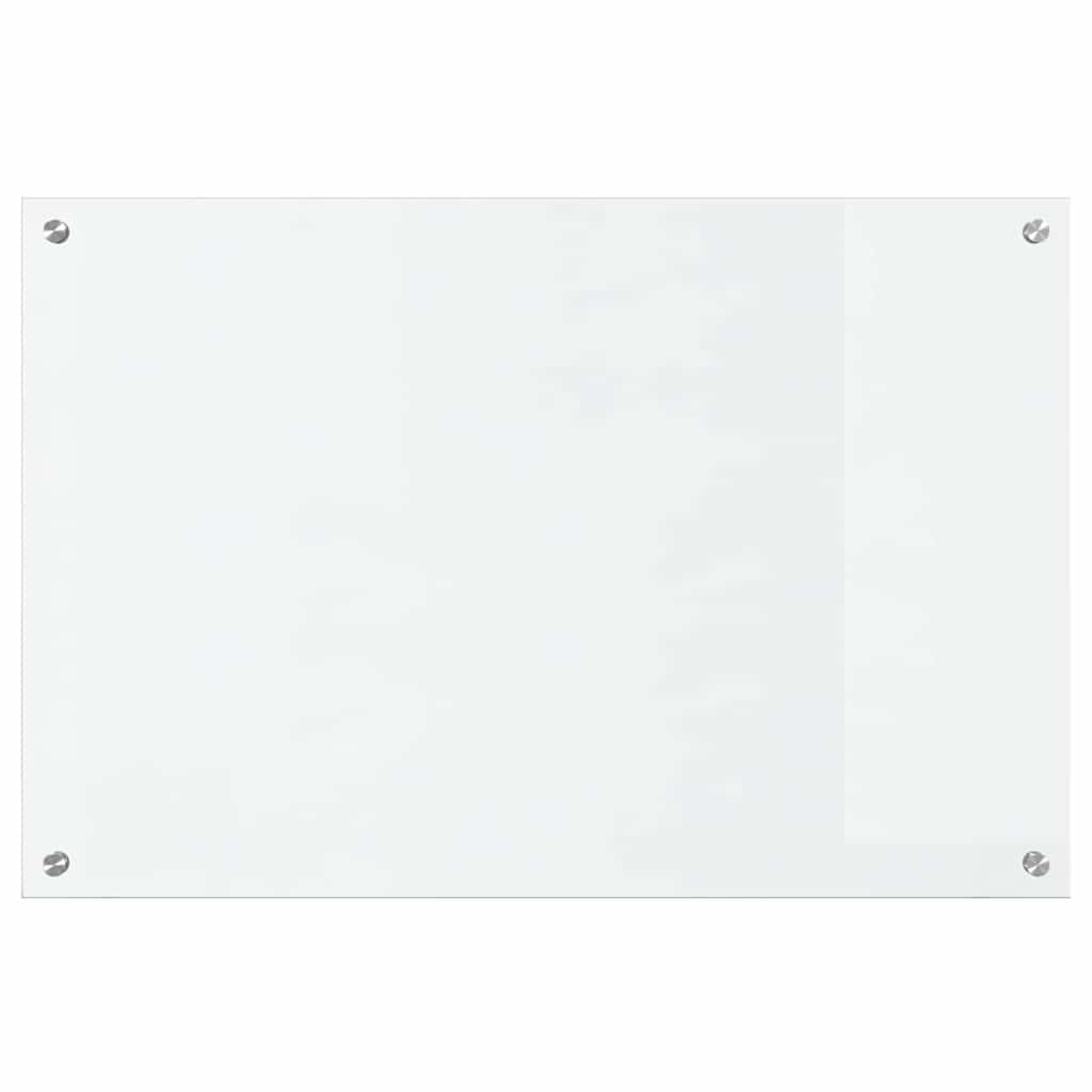 VidaXL Keuken Achterwand Doorzichtig 90 x 60 x 0.8 cm gehard glas
