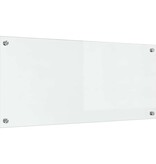VidaXL Keuken Achterwand Doorzichtig 90 x 40 x 0,8 cm gehard glas