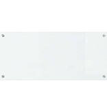 VidaXL Keuken Achterwand Doorzichtig 90 x 40 x 0,8 cm gehard glas