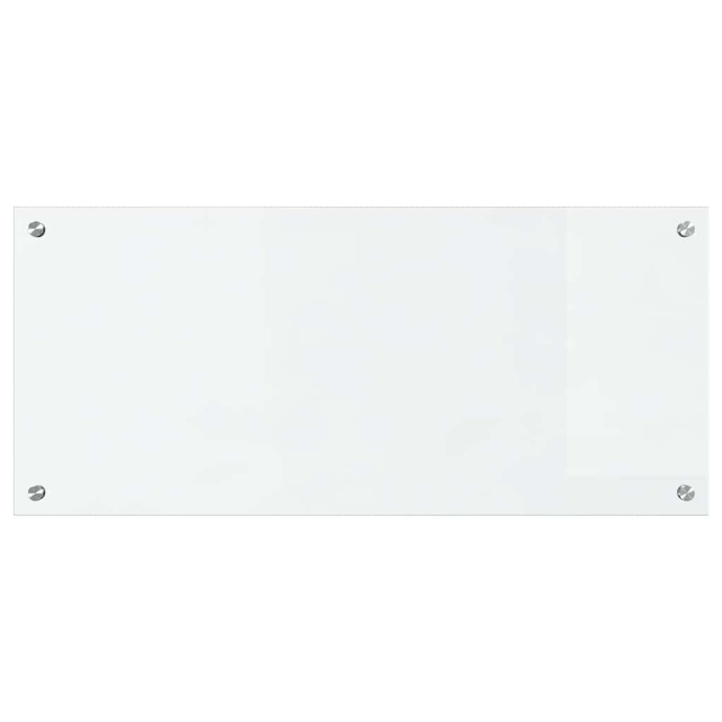 VidaXL Keuken Achterwand Doorzichtig 90 x 40 x 0,8 cm gehard glas