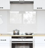 VidaXL Keuken Achterwand Doorzichtig 80 x 60 x 0.8 cm gehard glas