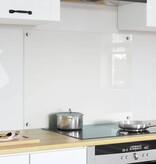 VidaXL Keuken Achterwand Doorzichtig 80 x 60 x 0.8 cm gehard glas