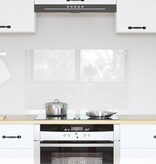 VidaXL Keuken Achterwand Doorzichtig 80 x 50 x 0.8 cm gehard glas