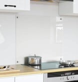VidaXL Keuken Achterwand Doorzichtig 70 x 60 x 0.8 cm gehard glas