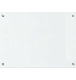 VidaXL Keuken Achterwand Doorzichtig 70 x 50 x 0.8 cm gehard glas