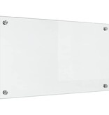 VidaXL Keuken Achterwand Doorzichtig 70 x 40 x 0,8 cm gehard glas
