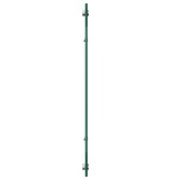 VidaXL Keuken Achterwand Wit 100 x 60 x 0,8 cm gehard glas