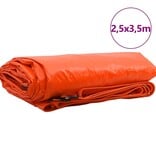 VidaXL Zeil 650g / m² Oranje 2,5 x 3,5 m Canvas met PVC-coating