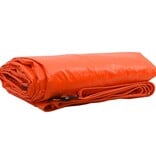 VidaXL Zeil 650g / m² Oranje 3 x 3 m Canvas met PVC-coating