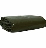 VidaXL Zeil 650g / m² Olijf Groen 4 x 7 m Canvas met PVC-coating