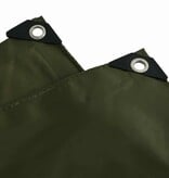 VidaXL Zeil 650g / m² Olijf Groen 4 x 7 m Canvas met PVC-coating
