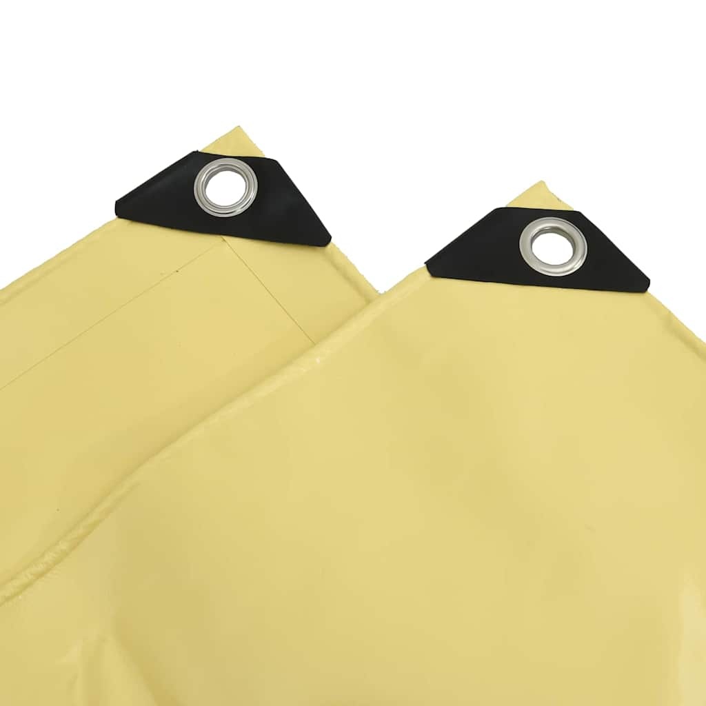 VidaXL Zeil 650g / m² Beige 2,5 x 3,5 m Canvas met PVC-coating