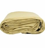 VidaXL Zeil 650g / m² Beige 4 x 6 m Canvas met PVC-coating