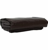 VidaXL Zeil 650g / m² Bruin 4 x 8 m Canvas met PVC-coating