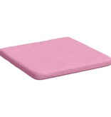 VidaXL Zitkussens 4 pcs Roze 40 x 40 x 3 cm Stof