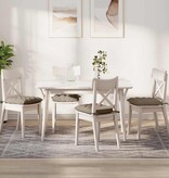 VidaXL Zitkussens 4 pcs Taupe 40 x 40 x 6 cm Microfibre