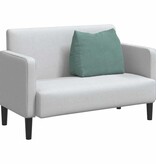 VidaXL Rugkussen Zeegroen 60 x 20 x 50 cm Katoen Stof