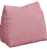 VidaXL Rugkussen Roze 60 x 20 x 50 cm Katoen Stof